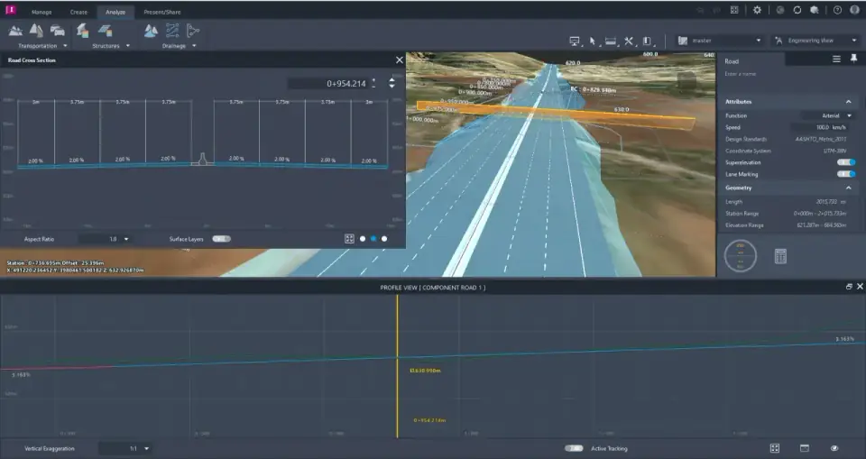 Infrastructure rendering